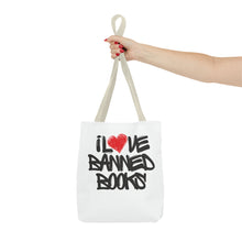 Load image into Gallery viewer, I Love Banned BooksTote Bag