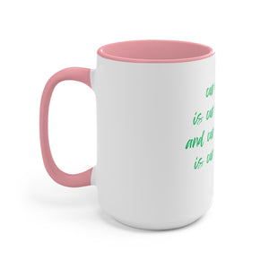 Kamala Harris Quote Pink Mug