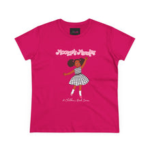 Load image into Gallery viewer, Mookie’s Miracles Womens’ Graphic Tee — 'A Children’s Book Series' Girl Illustration