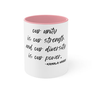 Kamala Harris Quote Blk Mug