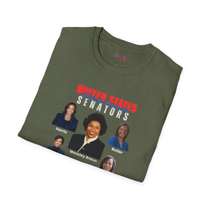 Black Women US Senators Unisex T-Shirt