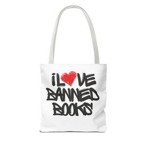 I Love Banned BooksTote Bag