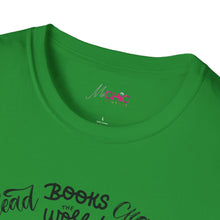 Load image into Gallery viewer, Black Girls Read and Change the World T-Shirt, National Reading Month