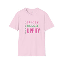 Load image into Gallery viewer, Classy Bougie Uppity Silver Shirt