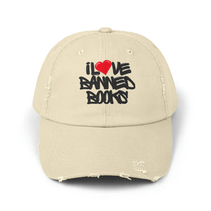 I Love Banned Books Cap