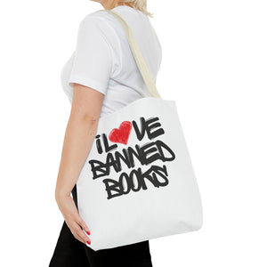 I Love Banned BooksTote Bag