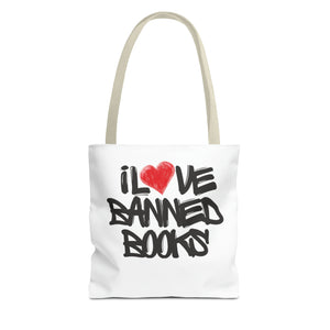 I Love Banned BooksTote Bag