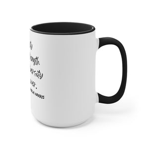 Kamala Harris Quote Blk Mug