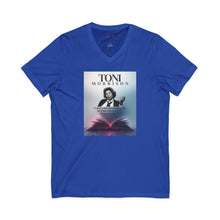 Load image into Gallery viewer, Toni Morrison portrait book art Tee | V-Neck T-Shirt