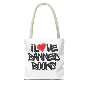 I Love Banned BooksTote Bag