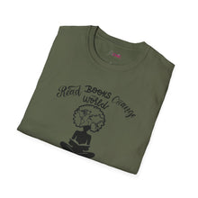 Load image into Gallery viewer, Black Girls Read and Change the World T-Shirt, National Reading Month