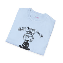 Load image into Gallery viewer, Black Girls Read and Change the World T-Shirt, National Reading Month