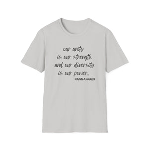 Kamala Harris Quote Blk T-Shirt