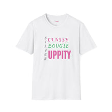 Load image into Gallery viewer, Classy Bougie Uppity Silver Shirt