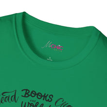 Load image into Gallery viewer, Black Girls Read and Change the World T-Shirt, National Reading Month