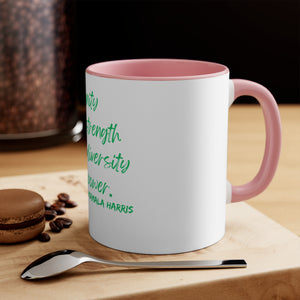 Kamala Harris Quote Pink Mug