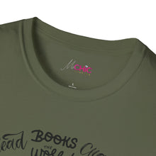 Load image into Gallery viewer, Black Girls Read and Change the World T-Shirt, National Reading Month