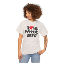 Load image into Gallery viewer, Book Lover T-Shirt - Banned Books Tribute