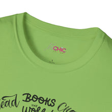 Load image into Gallery viewer, Black Girls Read and Change the World T-Shirt, National Reading Month
