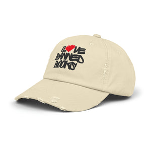 I Love Banned Books Cap