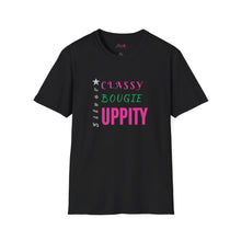 Load image into Gallery viewer, Classy Bougie Uppity Silver Shirt