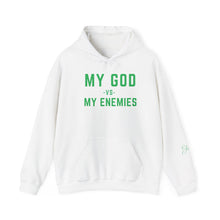 Load image into Gallery viewer, My God vs My Enemies Sweatshirt, Spiritual Strength Pullover,