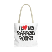 Load image into Gallery viewer, I Love Banned BooksTote Bag