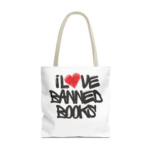 I Love Banned BooksTote Bag