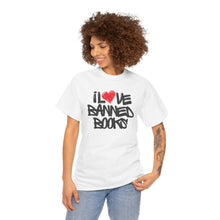 Load image into Gallery viewer, Book Lover T-Shirt - Banned Books Tribute