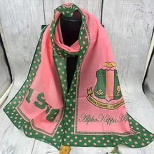 Load image into Gallery viewer, AKA Chiffon Scarf