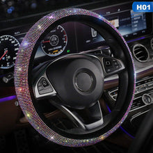 Load image into Gallery viewer, Bling Car Steering Wheel Cover